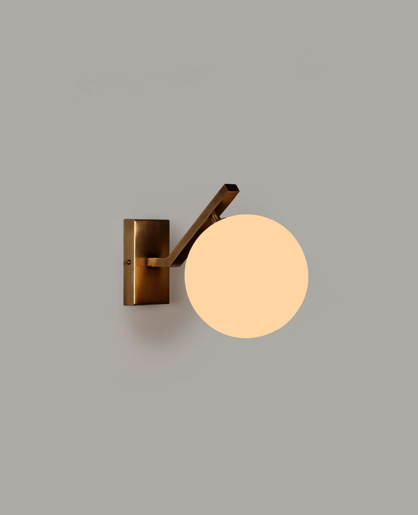 Stylish wall sconce light in India